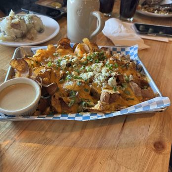 Berliner Beerhall - Nachos. OMG they were delicious - German Near Me - Tacoma, Washington