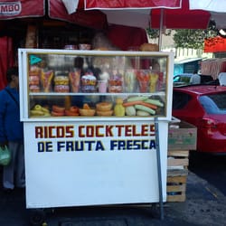 Ricos cocteles de fruta fresca