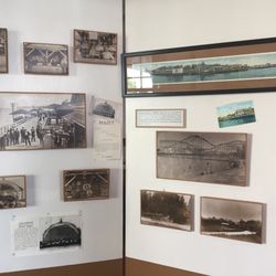The Chesapeake Beach Railway Museum - So many interesting old photos of the boardwalk, carousel and Victorian style Belvedere Hotel that was once at CB.