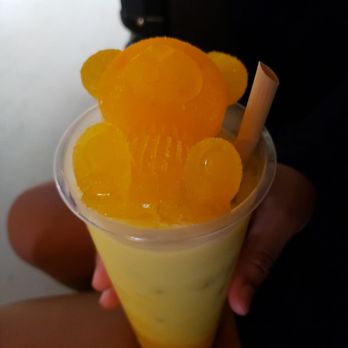 Leafy - Pumpkin milk tea with orange text - Asian Fusion Near Me - Pembroke Pines, Florida Leafy - Pumpkin milk tea with orange text - Asian Fusion Near Me - Pembroke Pines, Florida