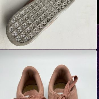 Model Shoe Renew - Repaired Pumas. Photo was taken by staff to show me before and after. HUGE difference! - Shoe Repair Near Me - Berkeley, California Model Shoe Renew - Repaired Pumas. Photo was taken by staff to show me before and after. HUGE difference! - Shoe Repair Near Me - Berkeley, California