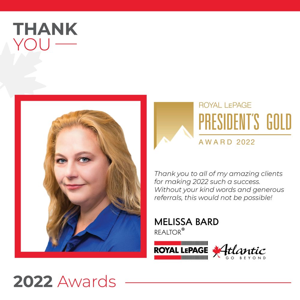 MELISSA BARD ROYAL LEPAGE ATLANTIC GREENWOOD Updated June 2024