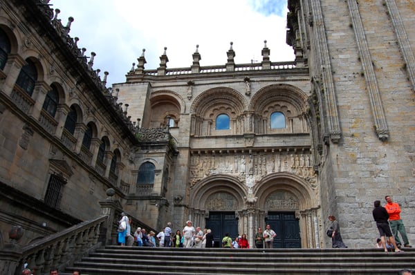 Cathedral of Santiago de Compostela by null