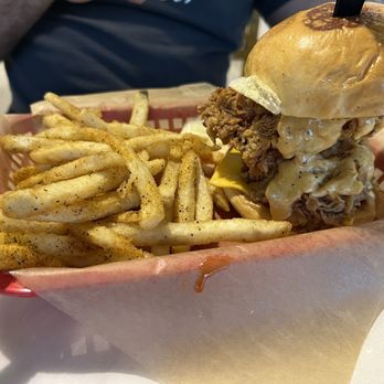 City Market - Crispy Chicken sandwich - Food Court Near Me - New Orleans, Louisiana