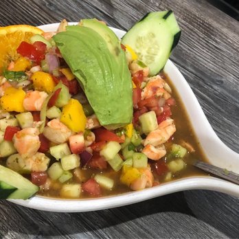 Don Diablos Ceviche Bar - Shrimp ceviche with mango - Seafood Near Me - Corona, California