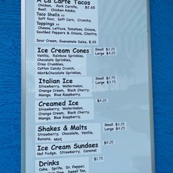Cooinda Cafe - Prices as of 7/13/21