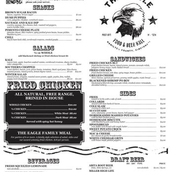 The Eagle Mass Ave - Menu - American Near Me - Indianapolis, Indiana The Eagle Mass Ave - Menu - American Near Me - Indianapolis, Indiana