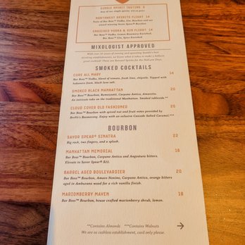 Northwest Spirits - Menu - Distilleries Near Me - Woodinville, Washington
