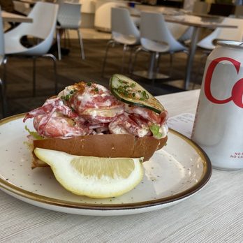 Market Seafood Eatery - HH lobster roll for $10 what a find!!! Stuffed with lobster!! - Seafood Near Me - Seattle, Washington Market Seafood Eatery - HH lobster roll for $10 what a find!!! Stuffed with lobster!! - Seafood Near Me - Seattle, Washington