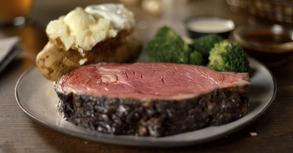 Food from Logan's Roadhouse