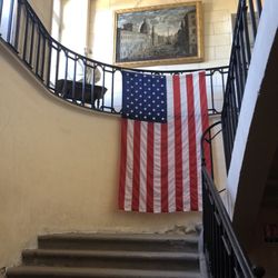 Château de Chavagniac-Lafayette - Escalier