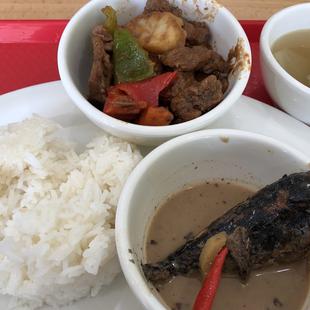 Kainan Sa Laguna - Combo meal - beef, mackerel tail, house soup - Filipino Near Me - Plano, Texas
