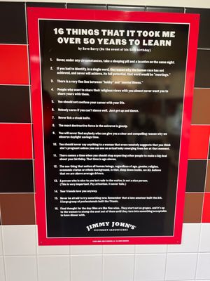 Menu photo 4 Jimmy John's Frankfort, KY