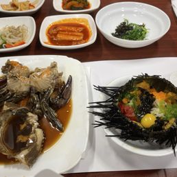 Combo ganjang gejang & sea urchin bowl Combo ganjang gejang & sea urchin bowl