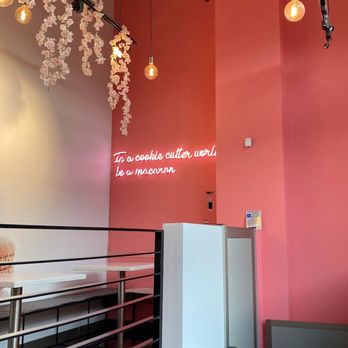 Olivia Macaron - Wall decor with a little seating area - Macarons Near Me - Washington, DC, District of Columbia Olivia Macaron - Wall decor with a little seating area - Macarons Near Me - Washington, DC, District of Columbia