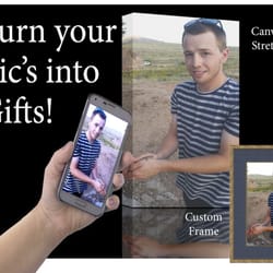 Timeless Custom Frames & Art Gallery - We transfer phone images and print them in a professional lab then custom frame them in your choice of frame for 1 low bundle price.