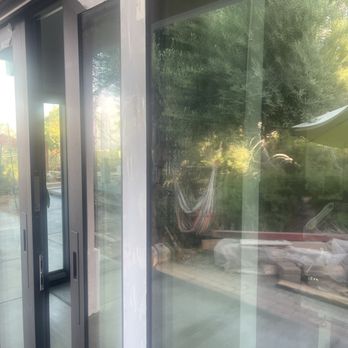 Value Windows & Doors - Stickers left on inside panel after installed. - Windows Installation Near Me - Duarte, California Value Windows & Doors - Stickers left on inside panel after installed. - Windows Installation Near Me - Duarte, California
