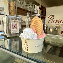 Rosa Salva - Strawberry and Lemon gelato