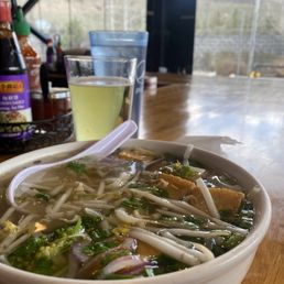 Veggie and tofu pho so good