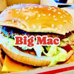 McDonald's - Big Mac - my first in 30 years -meh!