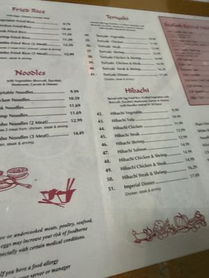 Menu photo 6 Hibachi Express Chattanooga, TN