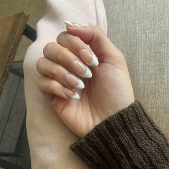 Glamour Nails & Spa - Gel x French tip - Nail Salons Near Me - Norco, California