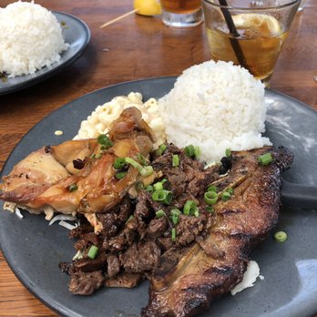 Aloha Mixed Plate - BBQ mix plate - Hawaiian Near Me - Lahaina, Hawaii Aloha Mixed Plate - BBQ mix plate - Hawaiian Near Me - Lahaina, Hawaii