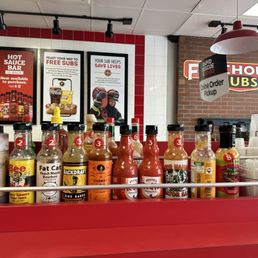 Hot sauce bar