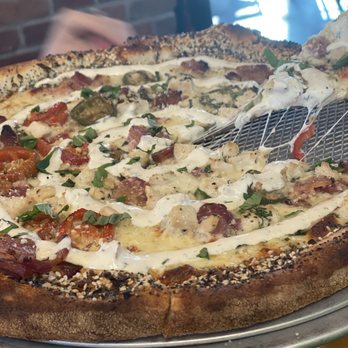 Zoli's NY Pizza - CBR Pizza - Round, chicken bacon ranch - Pizza Near Me - Addison, Texas Zoli's NY Pizza - CBR Pizza - Round, chicken bacon ranch - Pizza Near Me - Addison, Texas