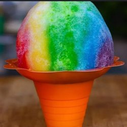 Cones And Shaved Ice - Rainbow  Shaved Ice BOMB