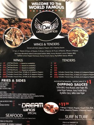 Menu photo 8 Dream Wings Houston, TX Menu photo 8 Dream Wings Houston, TX