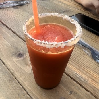 Redheaded Stranger - Frozen strawberry margarita with salt - Tacos Near Me - Nashville, Tennessee Redheaded Stranger - Frozen strawberry margarita with salt - Tacos Near Me - Nashville, Tennessee