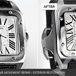 Cartier watch repair by Manhattan Time Services in New York
