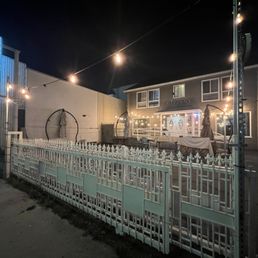 Outside view with 4 parking spaces, double park