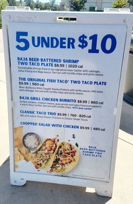 Menu photo 1 Rubio's Coastal Grill Riverside, CA