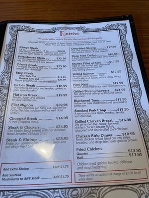 Menu photo 4 Harry J's Steakhouse Moscow Mills, MO Menu photo 4 Harry J's Steakhouse Moscow Mills, MO