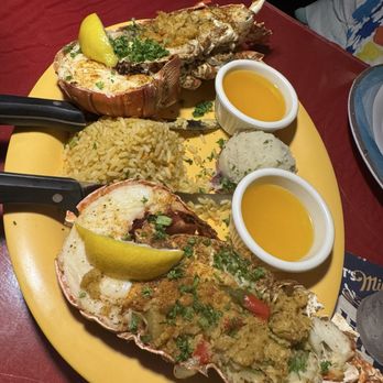 Mim's Seaside Bistro - Baked stuffed lobster - Seafood Near Me - St Thomas, Virgin Islands