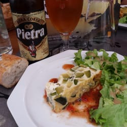 Saveurs Latines - Terrine courgette et brousse. Repas spécial Marseille-cassis