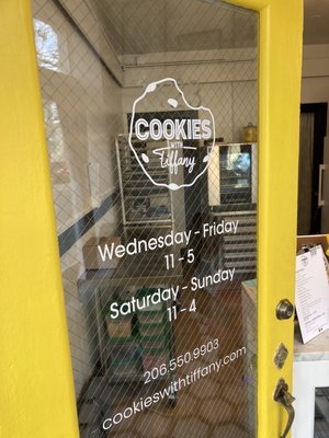 Cookies with Tiffany, Voted Best Bakery by Seattle Magazine 2024 Readers Choice Awards by null