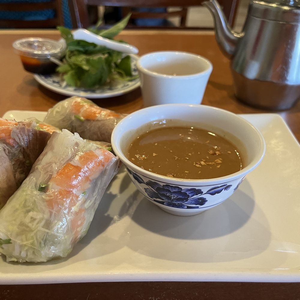 Miss Saigon - #2 - Going Cuon/Spring Rolls with peanut sauce - Vietnamese Near Me - Tucson, Arizona Miss Saigon - #2 - Going Cuon/Spring Rolls with peanut sauce - Vietnamese Near Me - Tucson, Arizona