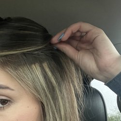 Slate Salon and Spa - Uneven tiger stripes.