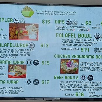 Falafel Heights - Menu March 2025 - Falafel Near Me - San Diego, California Falafel Heights - Menu March 2025 - Falafel Near Me - San Diego, California