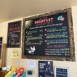 Black Bean Cafe & Roasting - All day breakfast sandwiches
