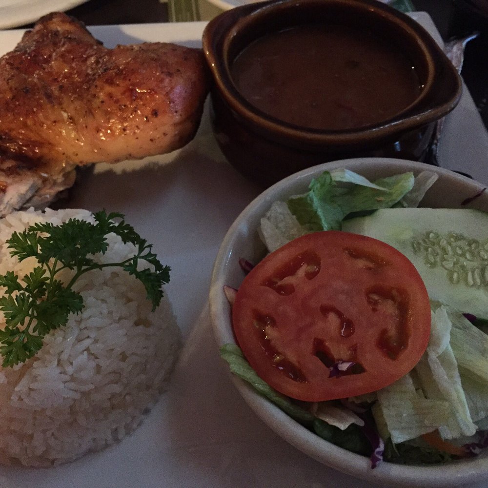 Brazas Chicken - Lunch special. A lot of good food for $8.99. - Latin American Near Me - Orlando, Florida