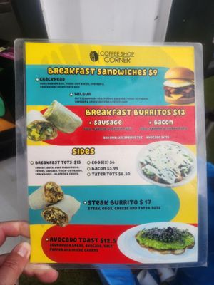 Menu photo 1 Crackheads Carlsbad, CA
