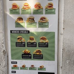 Munchie - Menu