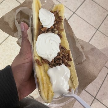 Amy's Ice Creams - Sad whipped cream on a banana split. Almost $12 for this :( - Ice Cream & Frozen Yogurt Near Me - Austin, Texas Amy's Ice Creams - Sad whipped cream on a banana split. Almost $12 for this :( - Ice Cream & Frozen Yogurt Near Me - Austin, Texas
