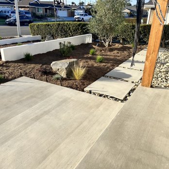 Poolside Creationz - Front yard remodel. We started with a blank space. - Pool & Hot Tub Service Near Me Poolside Creationz - Front yard remodel. We started with a blank space. - Pool & Hot Tub Service Near Me