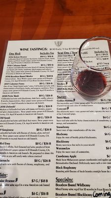 Menu photo 5 Holtkamp Winery Sunman, IN