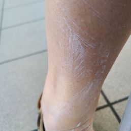 Didnt bother to wipe of the products used